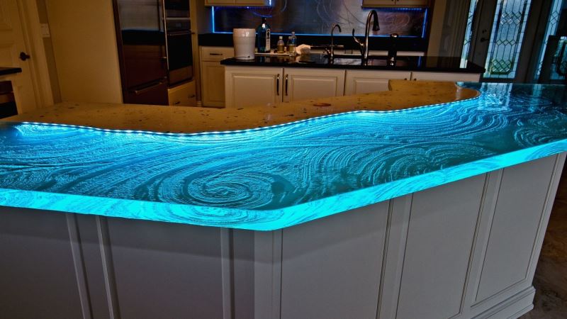 Luminous tabletop